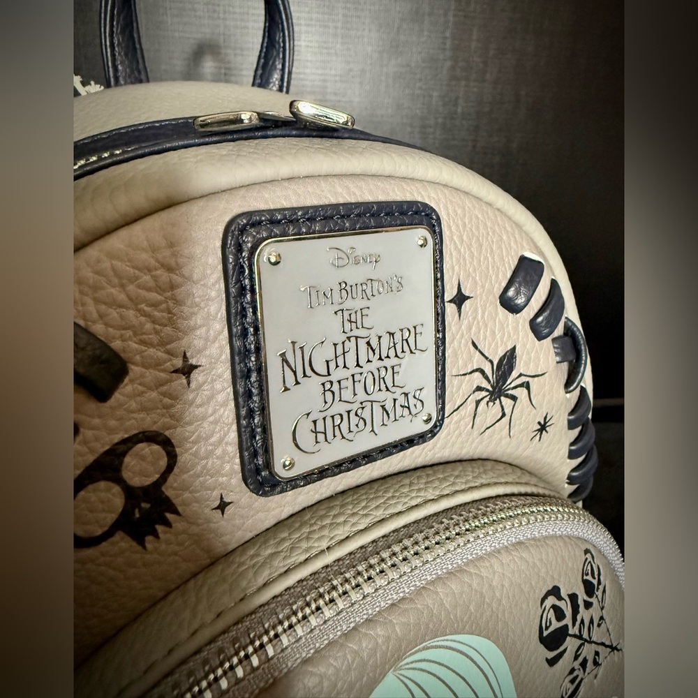 Loungefly Disney The Nightmare Before Christmas Sally Icons Mini Backpack - Picture 2 of 9